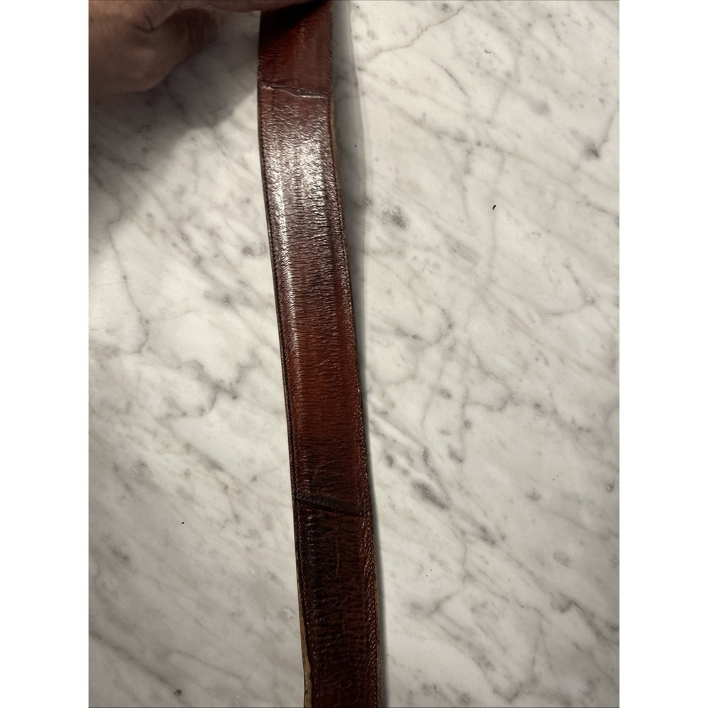 Tony Lama size 38 Genuine eel‎ leather belt - Picture 5 of 16